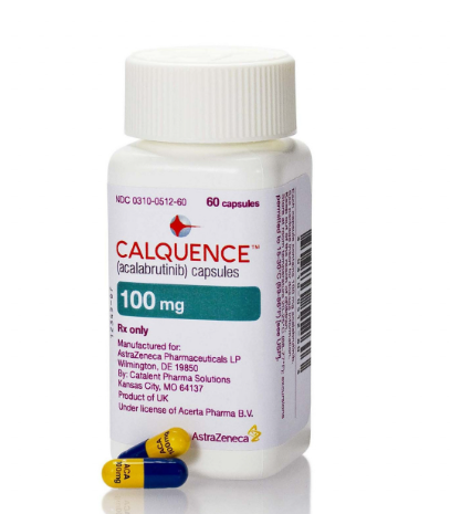 阿可替尼胶囊（acalabrutinib，商品名：Calquence/康可期）